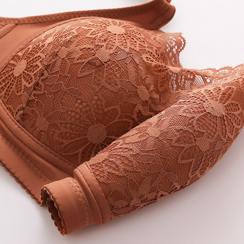 Sutiene Push Up fără sârmă pentru femei Lenjerie de corp din dantelă pentru femei Topuri cu tuburi adunate Sutien intimi BH Sutien Plus Size Bralette Lenjerie sexy