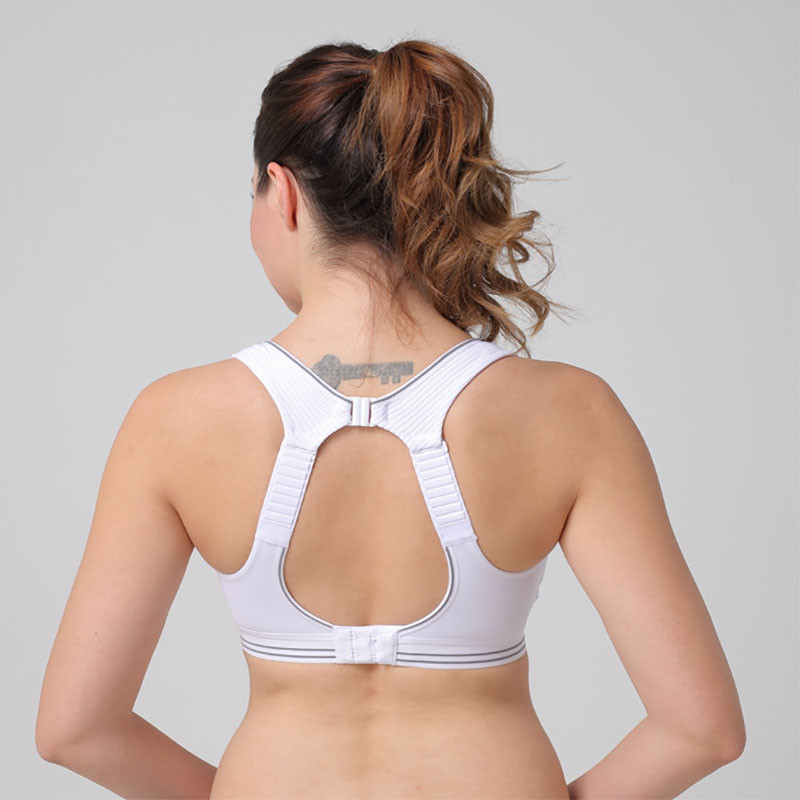 Sanderala Sexy Femei Confortabilă Cupă Suport maxim Sutien activ Respirabil Lenjerie de fitness solidă, rezistentă la șoc, mărime mare