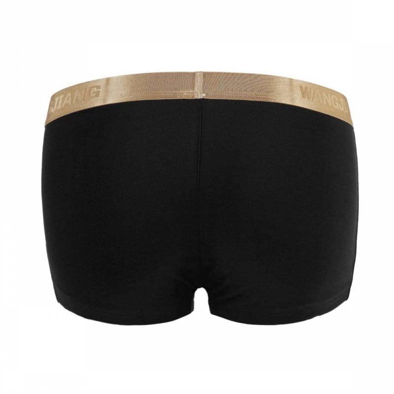 2017. aasta uus stiil WJ brändi aluspesu meeste seksikad bokserid puuvillane nööp mugav puuvillane lamenurkne massiivne aluspesu