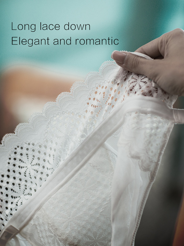 VANZTINA naiste rinnahoidja Seksikas pits Naiste aluspesu juhtmeta Bralette läbipaistev Crop Top rinnahoidja ilma raamita Erotic Lingerie BH