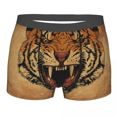 Boxershorts Set chiloți confortabili pentru bărbați Lenjerie intimă Vintage Tiger Bărbați Boxer