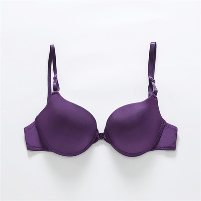 ABC Cup Γυναικεία Εσώρουχα Νέα Μόδα Σέξι Απλό Σουτιέν με Κουμπί Μπροστινό Κουμπί Καραμέλα Σουτιέν Εσώρουχα Bralette