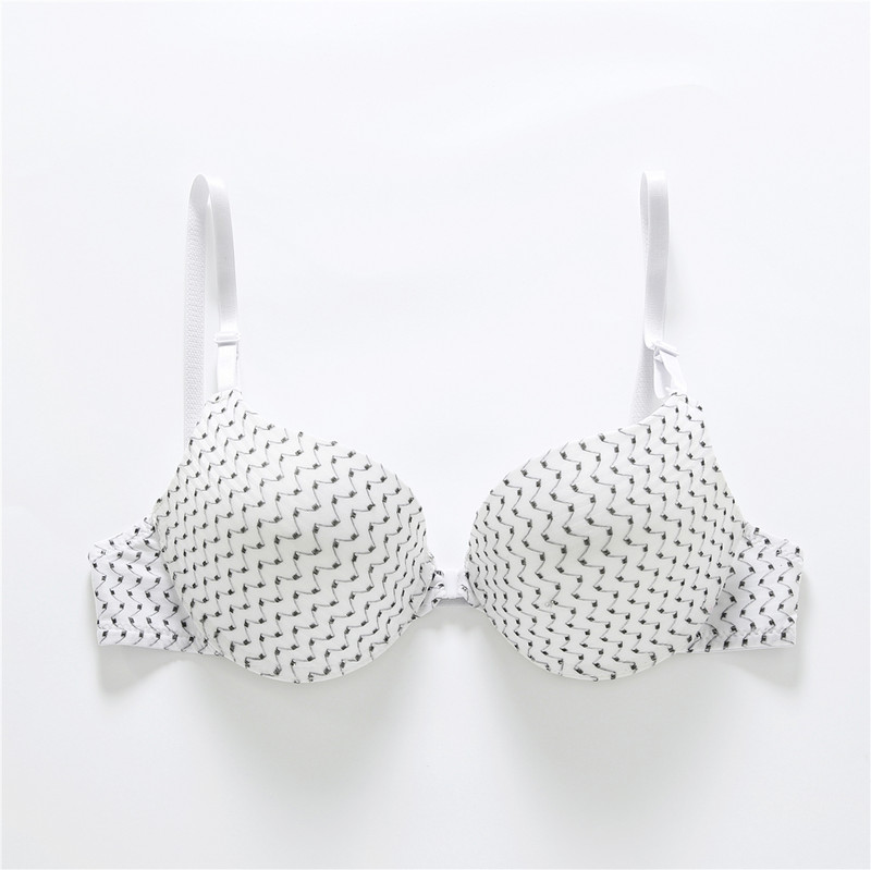 ABC Cup Γυναικεία Εσώρουχα Νέα Μόδα Σέξι Απλό Σουτιέν με Κουμπί Μπροστινό Κουμπί Καραμέλα Σουτιέν Εσώρουχα Bralette