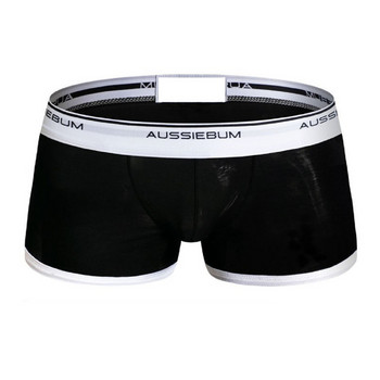 AUSSIEBUM jockstrap бански мъжки мъжки боксер е нов код база изпъкнало бельо бельо мъжки спорт дишащ боксер еластичен