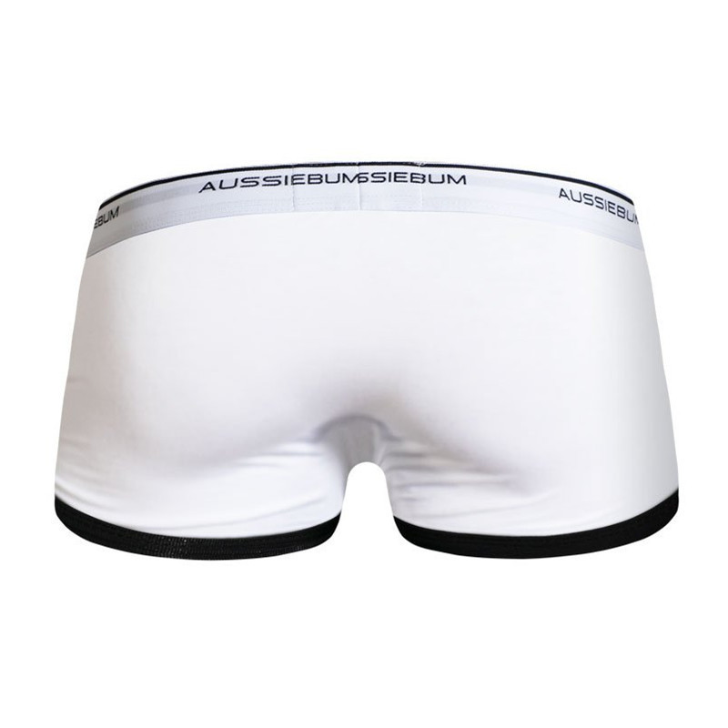 AUSSIEBUM kupaći kostimi s trakama za muškarce muške boksačice nova je kodna baza konveksno donje rublje donje rublje muške sportske prozračne boksačice elastične