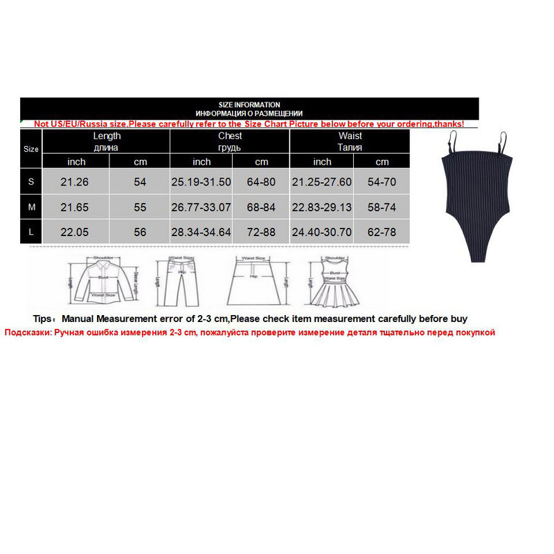 Καλοκαιρινό σπαγγέτι λουράκια 2019 Γυναικείο ριγέ κορμάκι casual γυναικείο αμάνικο σέξι σώμα με κάθετο λαιμό Γυναικείες κοντές φόρμες