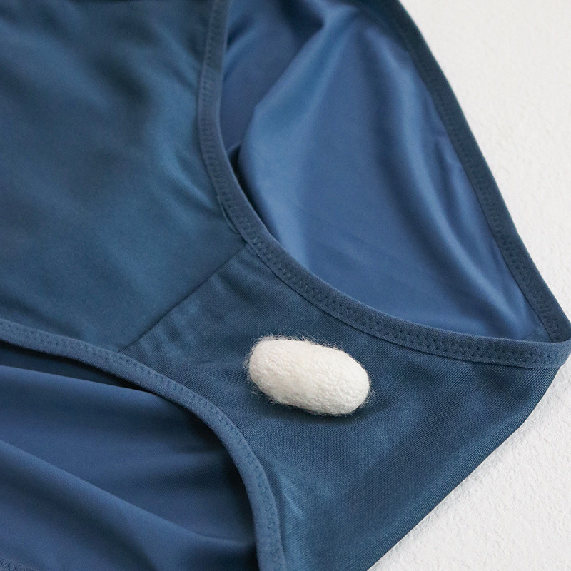 SuyaDream naiste siidist rinnahoidja komplekt, 92% siidist 8% spandeksist, õhukesest vormist, traadita aluspesu 2022, mugav intiimne sinine must