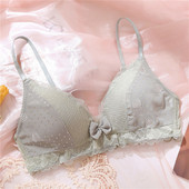 Seksi donje rublje Grudnjak veće veličine Seksi donje rublje s bralette Ženski push up čipkasti grudnjak Ženski grudnjak bez čeličnog prstena Crni grudnjaci Crop Top