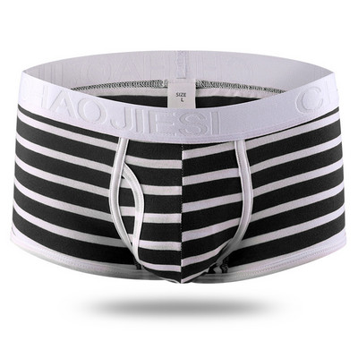 ANDERSON TALISCA Lenjerie de corp din bumbac cu dungi Bărbați Boxer Para Hombre Penis Boxeri pentru bărbați Calzoncillos Cuecas Masculinas Mărimea L-3XL