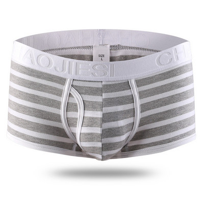 ANDERSON TALISCA Lenjerie de corp din bumbac cu dungi Bărbați Boxer Para Hombre Penis Boxeri pentru bărbați Calzoncillos Cuecas Masculinas Mărimea L-3XL