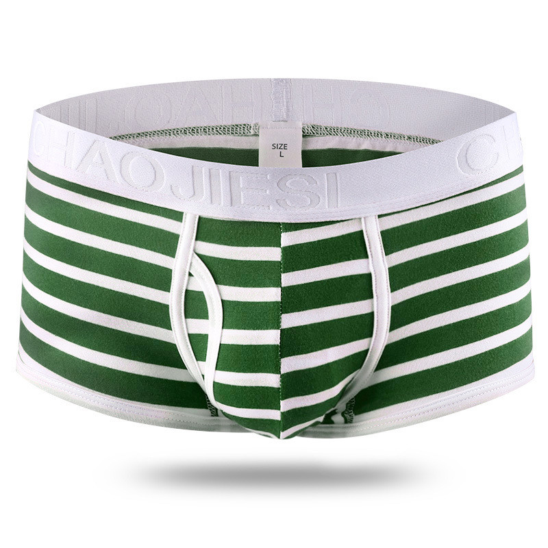 ANDERSON TALISCA Lenjerie de corp din bumbac cu dungi Bărbați Boxer Para Hombre Penis Boxeri pentru bărbați Calzoncillos Cuecas Masculinas Mărimea L-3XL