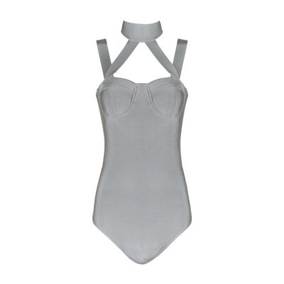 2017 Body sexy cu halter subțire, salopetă elegantă fără mâneci, top pentru petrecere, ținute pentru femei, body cu bandaj