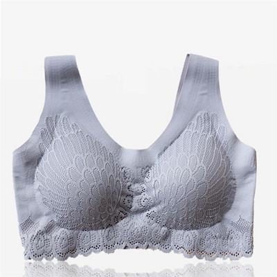 Sutien din latex fără cusături Lenjerie de corp Push Up pentru femei Se adună de răcire Tampă rezistentă la șocuri Intim feminin Confortabil fără cadru