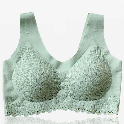 Sutien din latex fără cusături Lenjerie de corp Push Up pentru femei Se adună de răcire Tampă rezistentă la șocuri Intim feminin Confortabil fără cadru