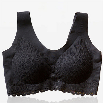 Sutien din latex fără cusături Lenjerie de corp Push Up pentru femei Se adună de răcire Tampă rezistentă la șocuri Intim feminin Confortabil fără cadru