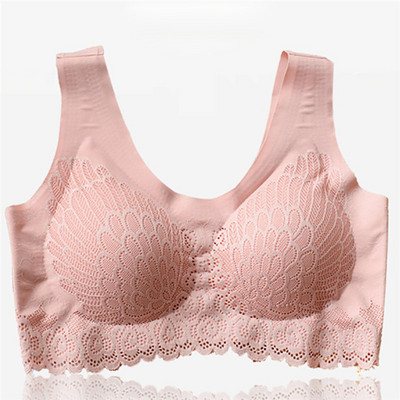 Sutien din latex fără cusături Lenjerie de corp Push Up pentru femei Se adună de răcire Tampă rezistentă la șocuri Intim feminin Confortabil fără cadru