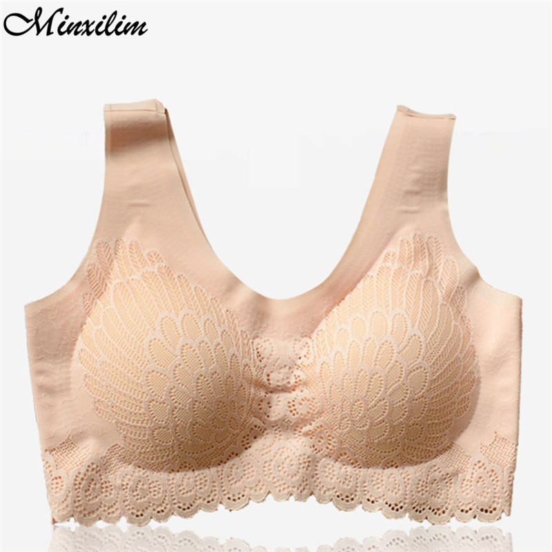 Sutien din latex fără cusături Lenjerie de corp Push Up pentru femei Se adună de răcire Tampă rezistentă la șocuri Intim feminin Confortabil fără cadru