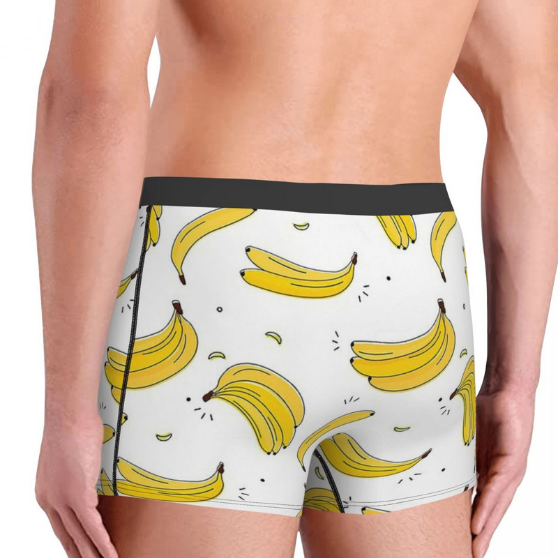 Banana Model Fruct Chiloți Chiloți Homme Lenjerie intimă Pantaloni scurti sexy Boxer