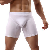 CLEVER-MENMODE Long Leg Boxers Εσώρουχα Ανδρικά βαμβακερά σώβρακα πουγκί πέους Boxershorts Knickers Boxer σορτς