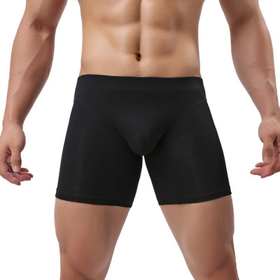 CLEVER-MENMODE Long Leg Boxers Εσώρουχα Ανδρικά βαμβακερά σώβρακα πουγκί πέους Boxershorts Knickers Boxer σορτς