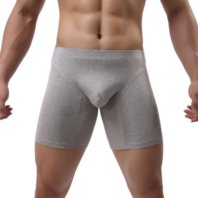 CLEVER-MENMODE Long Leg Boxers Εσώρουχα Ανδρικά βαμβακερά σώβρακα πουγκί πέους Boxershorts Knickers Boxer σορτς