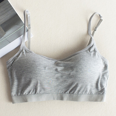 Sanderala Modal Sutiene sexy pentru femei Bralette Plus Size Moale Cupă plină fără fir Confortabilă Lenjerie de zi cu zi pentru femei Lenjerie căptușită