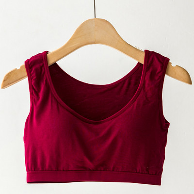 Sanderala Modal Sutiene sexy pentru femei Bralette Plus Size Moale Cupă plină fără fir Confortabilă Lenjerie de zi cu zi pentru femei Lenjerie căptușită