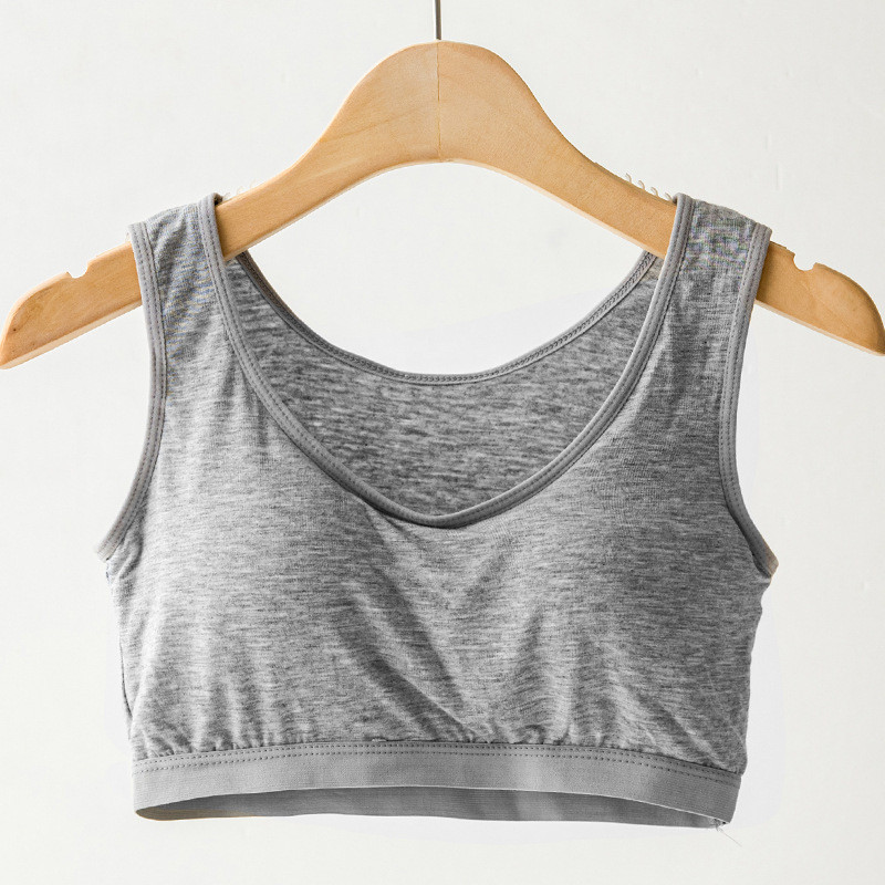 Sanderala Modal Sutiene sexy pentru femei Bralette Plus Size Moale Cupă plină fără fir Confortabilă Lenjerie de zi cu zi pentru femei Lenjerie căptușită