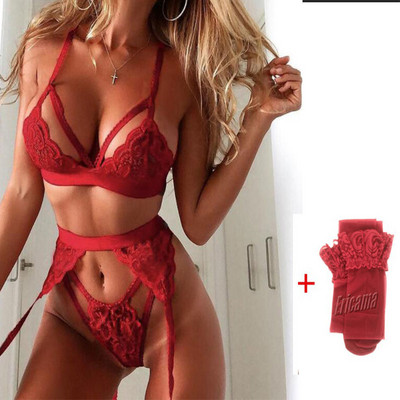 S-3XL pesu Seksikas ja erootiline intiimne rinnahoidja komplektid sukkpüksid, G-stringi komplekt Seksikas läbipaistev pesu, pitsiline avatud rinnahoidja ja püksikute komplektid