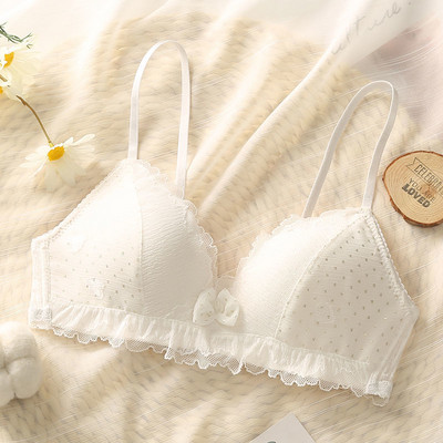 Sutien din dantelă neagră Sutien confortabil fără sârmă 3/4 cupe Bralette pentru femei Lenjerie feminină Sutien push up sexy cu dantelă Sutien 6 culori