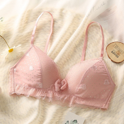 Sutien din dantelă neagră Sutien confortabil fără sârmă 3/4 cupe Bralette pentru femei Lenjerie feminină Sutien push up sexy cu dantelă Sutien 6 culori