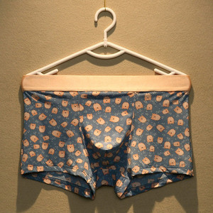 lenjerie de corp pentru bărbați Boxer pentru bărbați din mătase de gheață, fără sudură, design u convex, foarte moale, sexy, kilot, chiloți bărbați cueca boxer homme