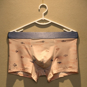 lenjerie de corp pentru bărbați Boxer pentru bărbați din mătase de gheață, fără sudură, design u convex, foarte moale, sexy, kilot, chiloți bărbați cueca boxer homme