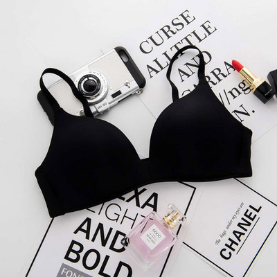 Sanderala seksikas naistepesu naiste aluspesu ühevärviline õmblusteta rinnahoidja mugav magamisrinnahoidja hingav õhuke pehme intiimne