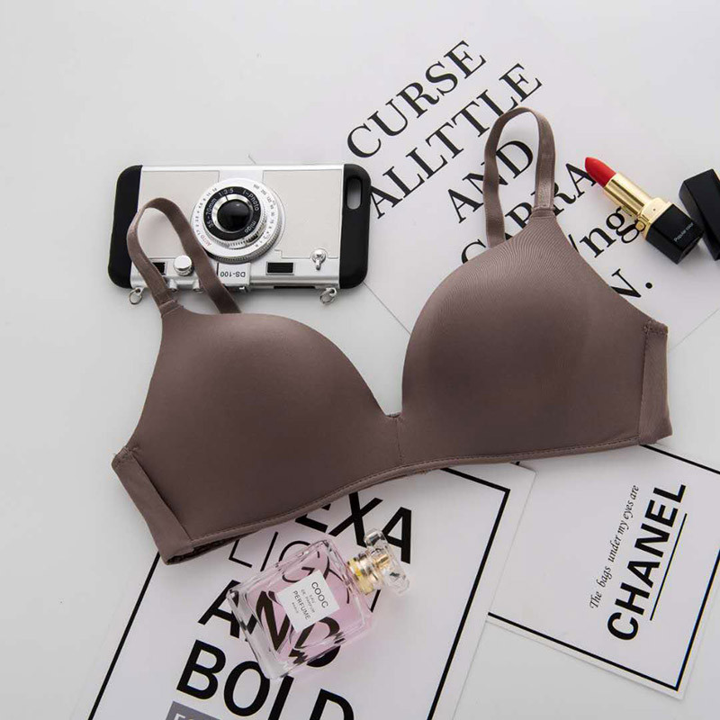 Sanderala seksikas naistepesu naiste aluspesu ühevärviline õmblusteta rinnahoidja mugav magamisrinnahoidja hingav õhuke pehme intiimne