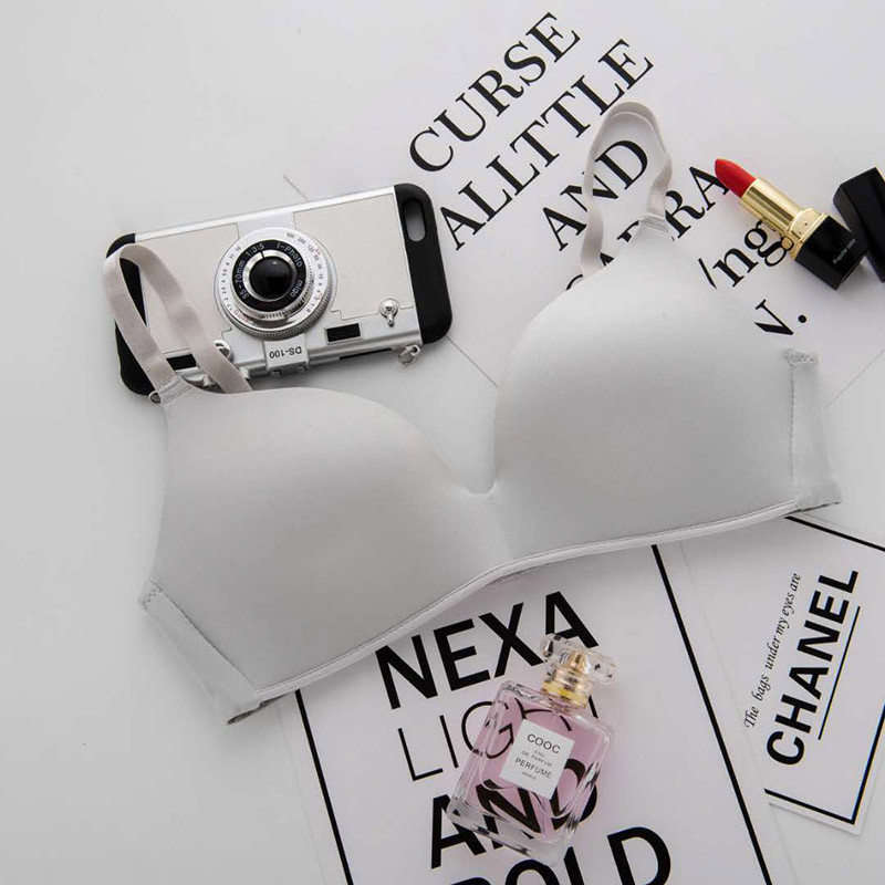 Sanderala seksikas naistepesu naiste aluspesu ühevärviline õmblusteta rinnahoidja mugav magamisrinnahoidja hingav õhuke pehme intiimne