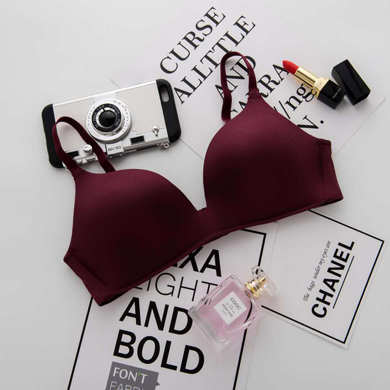 Sanderala seksikas naistepesu naiste aluspesu ühevärviline õmblusteta rinnahoidja mugav magamisrinnahoidja hingav õhuke pehme intiimne