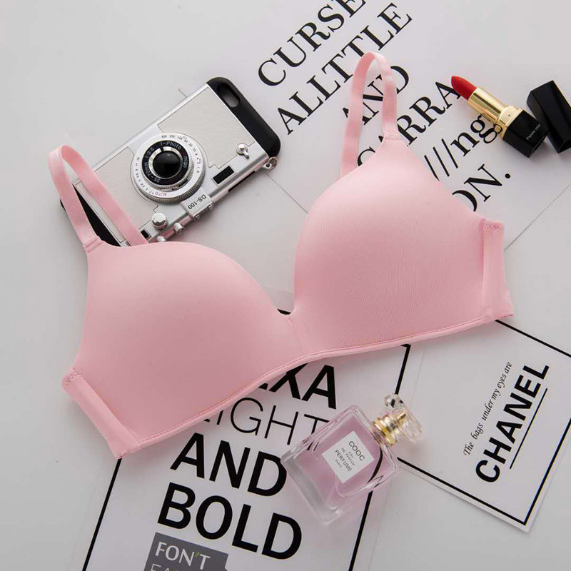 Sanderala seksikas naistepesu naiste aluspesu ühevärviline õmblusteta rinnahoidja mugav magamisrinnahoidja hingav õhuke pehme intiimne