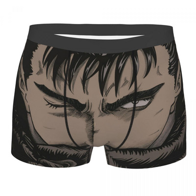 Black Swordsman Art Berserk Guts Manga Chiloți Chiloți din bumbac Lenjerie de corp pentru bărbați Pantaloni scurți ventilați Boxer