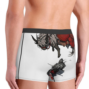 Tarnished And Jockey Horse Man\'s Boxer Briefs Elden Ring Дишащо креативно бельо Шорти с висококачествен печат Идея за подарък