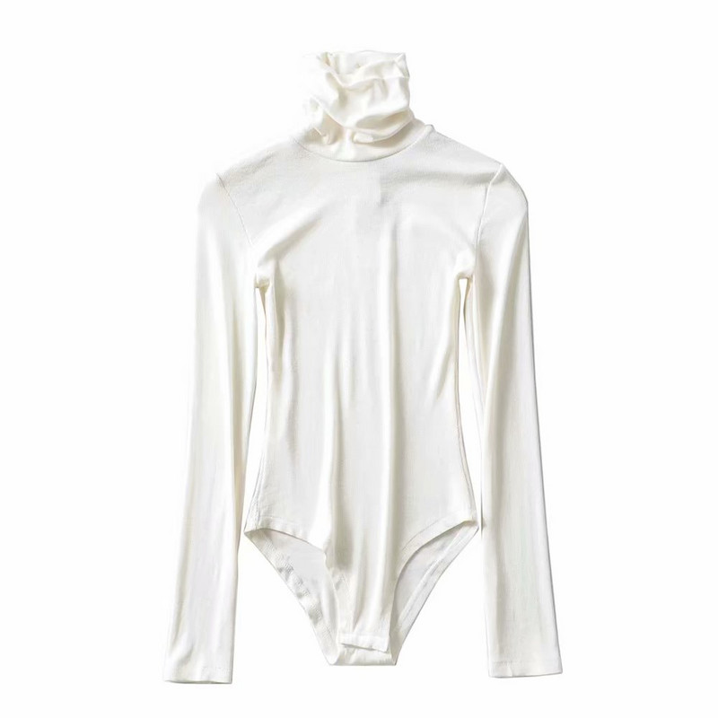 Body cu gât roscat Body body pentru femei Body sexy pentru femei Body cu mânecă lungă Body negru pentru femei casual streetwear