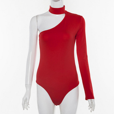 Off Shoulder Camouflage Πλεκτό Πλεκτό Σέξι Φορμάκι Γυναικείο Μαύρο Φθινοπωρινό Slim Rompers Γυναικεία Ολόσωμη φόρμα Χειμερινά βασικά κορμάκια