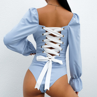Spagetirihmad, nöörsidemed, seljata Bodycon, seksikas 2019. aasta bodi, uued naiste õõnsad lapid, naiste keha