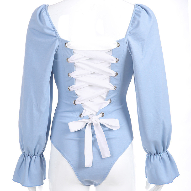 Spagetirihmad, nöörsidemed, seljata Bodycon, seksikas 2019. aasta bodi, uued naiste õõnsad lapid, naiste keha