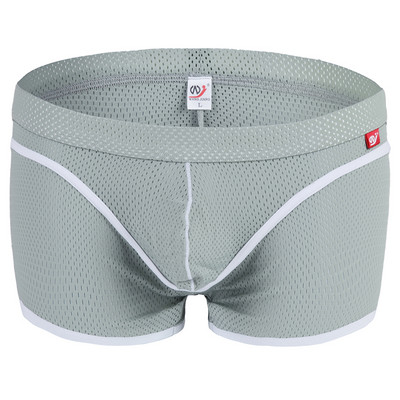 Lenjerie boxer pentru bărbați Cueca Masculina Boxeri din plasă, respirabil, chiloți confortabili Calzoncillo Boxer pentru bărbați Chiloți pentru bărbați