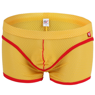 Lenjerie boxer pentru bărbați Cueca Masculina Boxeri din plasă, respirabil, chiloți confortabili Calzoncillo Boxer pentru bărbați Chiloți pentru bărbați