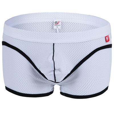 Lenjerie boxer pentru bărbați Cueca Masculina Boxeri din plasă, respirabil, chiloți confortabili Calzoncillo Boxer pentru bărbați Chiloți pentru bărbați