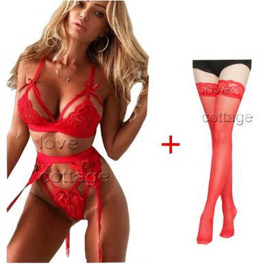 Σέξι Εσώρουχα Σετ Δαντέλα Γυναικεία Ολόσωμη Διαφανή Σέξι Εσώρουχα See Through Μαύρο Καλσόν Fitness Sissy Crotchless Erotic Body