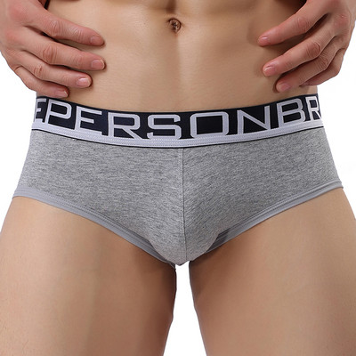 Lenjerie sexy pentru bărbați Boxeri Cuecas Bărbați Bikini Slip Homme Chiloți pentru bărbați Husă pentru bărbați Bumbac suspensor respirabil