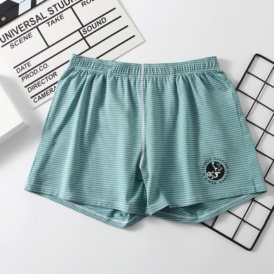 Μόδα Εσώρουχα Καρό Μπόξερ Σορτς Είδη σπιτιού Βαμβακερά σώβρακα Ποιοτικά ριγέ χαλαρά άνετα παντελόνια με βέλη